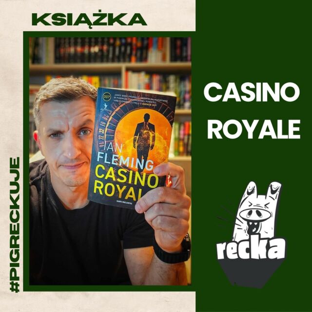 Mieliście kiedyś na warsztacie Bonda w wersji książkowej? Dla mnie był to pierwszy raz i muszę przyznać, że zaliczyłem doświadczenie daleko idące poza samo czytanie.➡️ Recka ➡️#współpracarecenzencka @skarpawarszawska #casinoroyale #jamesbond #pigreckuje